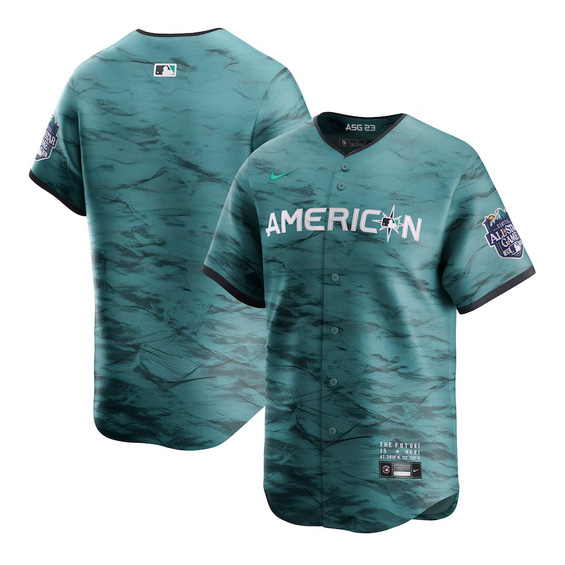 Youth American League Nike Teal 2023 MLB All-Star Game Pick-A-Player Limited Jersey